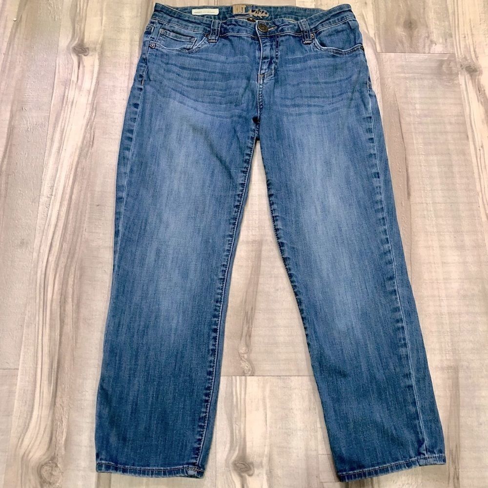 Kut From the Kloth Boyfriend Skinny Bardot Jeans size 4
